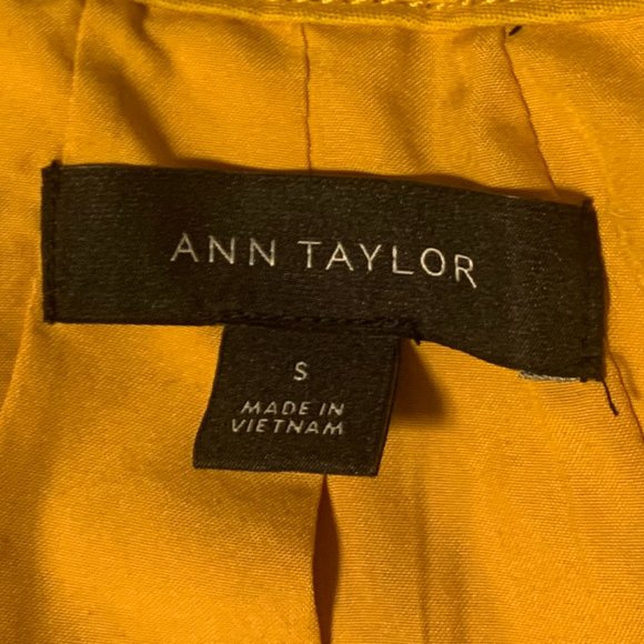 Ann Taylor Yellow Coat - Picture 9 of 10